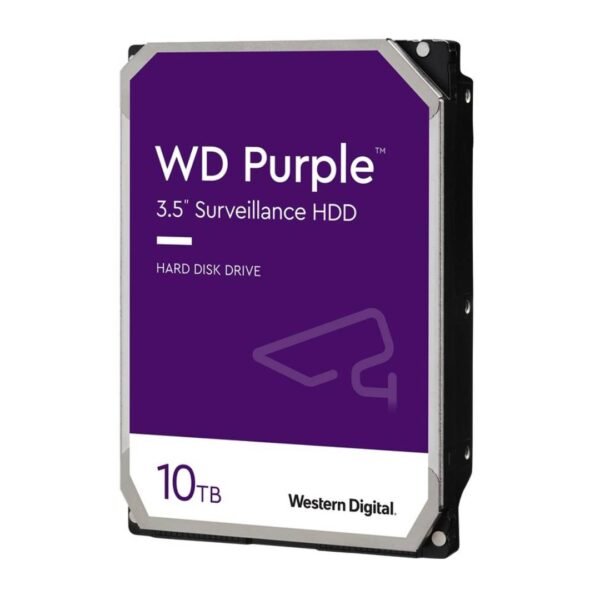 WD Purple Surveillance Hard Drive - 10TB