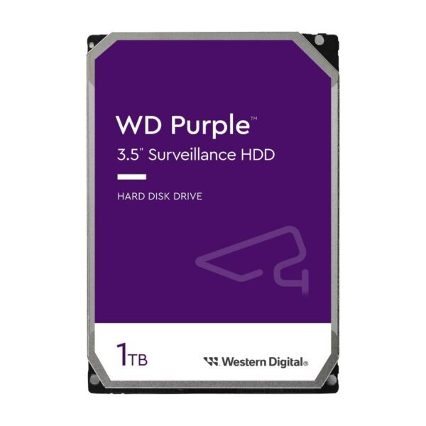 WD Purple Surveillance Hard Drive - 1TB