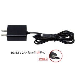 Power Cord AC Adapter EXCLUSIVE for MaxTV PRO Series DC 6.5V 2AH TYPE "C"