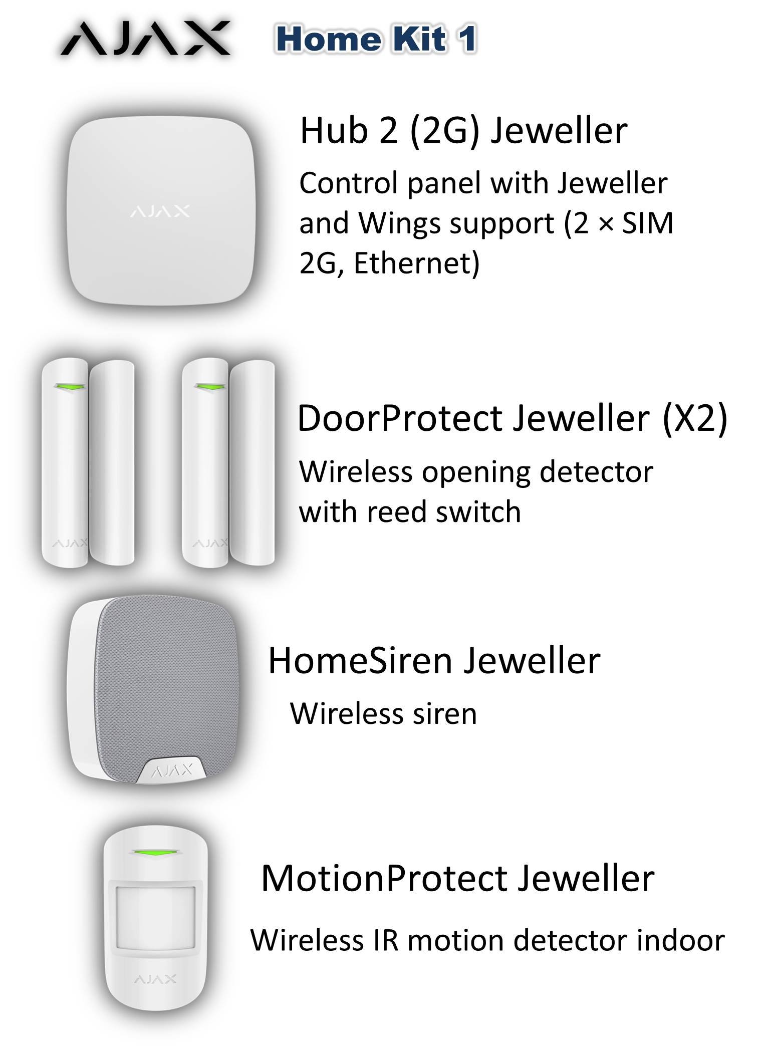 AJAX Alarm Home Kit 1