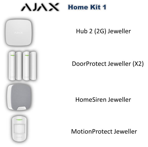 Ajax Alarm HOME Kit 1