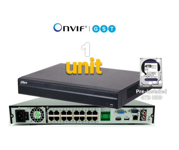 N464E124C Dahua 16 Channels 4MP IP Kit - Image 3