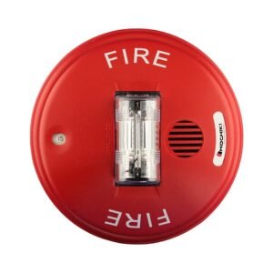 Horn Strobe 24VDC. Multi Candela. Ceiling Mount. Red - HCC24CR