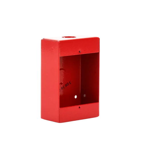 Backbox. Red for HPS & AMS Series Manual Pull Station - HPS-BB
